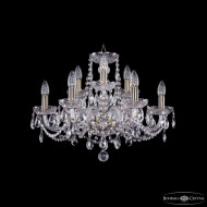 Подвесная люстра Bohemia Ivele Crystal 1402/6+3/195 Pa