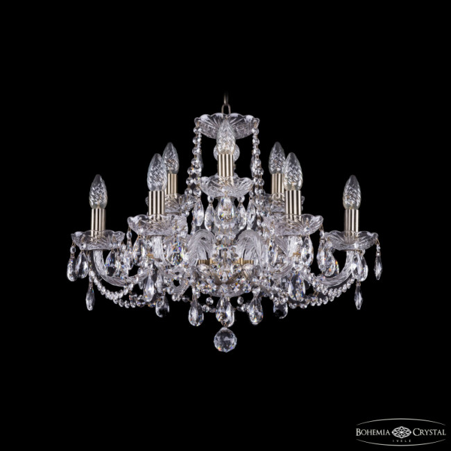Подвесная люстра Bohemia Ivele Crystal 1402/6+3/195 Pa