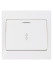 Выключатель одноклавишный с подсветкой на 2 направления Ильмень TDM Electric SQ1823-0006