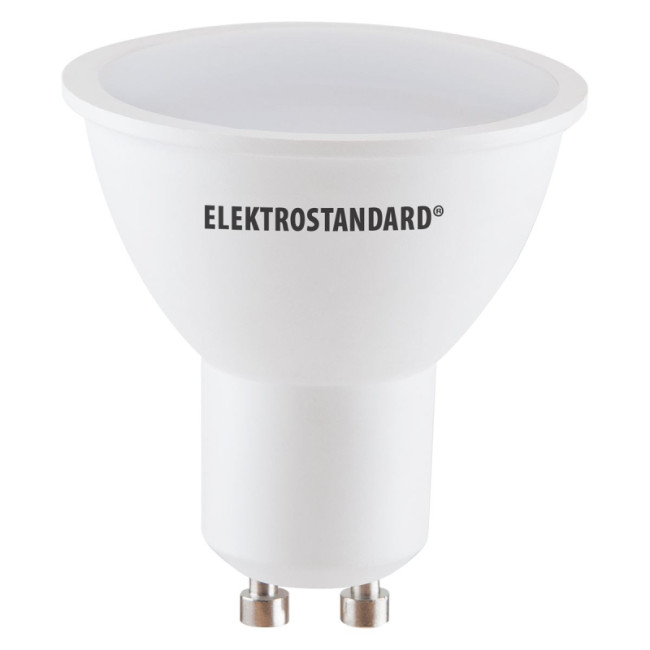 Лампа светодиодная Elektrostandard GU10 9W 6500K матовая 4690389066344 Лампа светодиодная Elektrostandard GU10 9W 6500K матовая 4690389066344