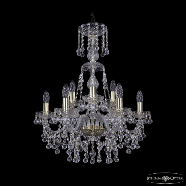 Подвесная люстра Bohemia Ivele Crystal 1409/6+3/195/XL-68 G