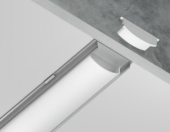 Алюминиевый накладной профиль Ambrella Light Alum Profile GP1500AL Алюминиевый накладной профиль Ambrella Light Alum Profile GP1500AL