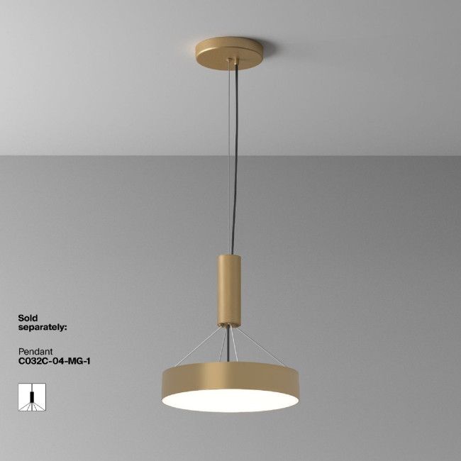 Потолочный светильник Maytoni Zon C032CL-36W4K-RD-MG