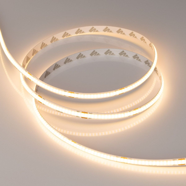 Светодиодная лента Arlight COB-X320-8mm 24V Warm2700 (8 W/m, IP20, 5m) 039023(1) Светодиодная лента Arlight COB-X320-8mm 24V Warm2700 (8 W/m, IP20, 5m) 039023(1)