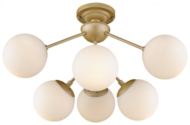 Накладная люстра WERTMARK WE236.06.407 Накладная люстра WERTMARK WE236.06.407