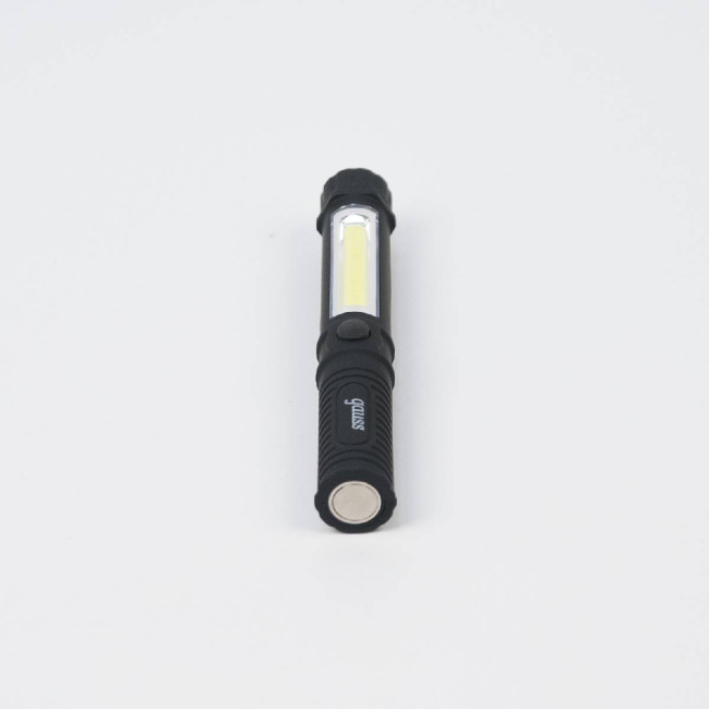 Ручной светодиодный фонарь Gauss от батареек 90х25 200 лм GF109