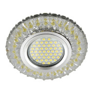 Встраиваемый светильник Fametto Luciole DLS-L138 Gu5.3 Glassy/Gold