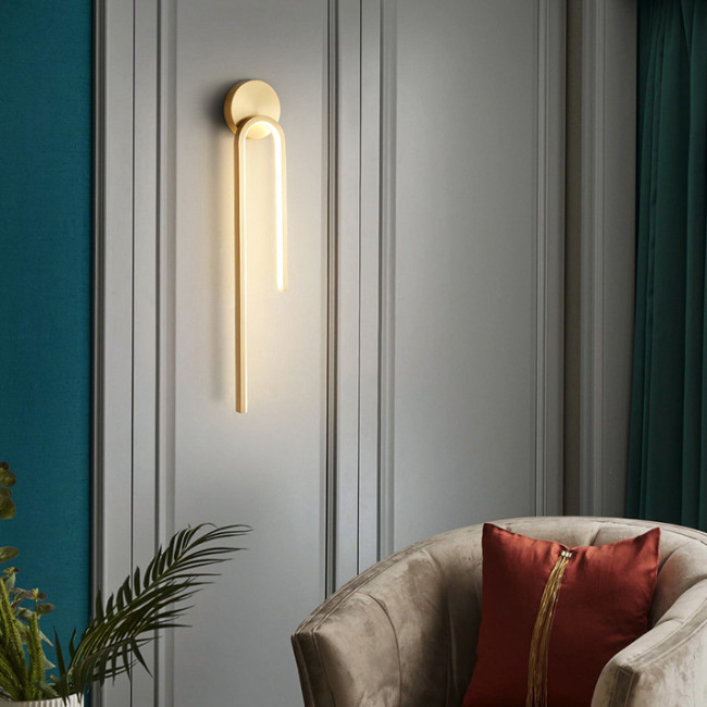 Настенный светильник Imperiumloft Wiki Wall Brass 227112-23 Настенный светильник Imperiumloft Wiki Wall Brass 227112-23