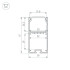 Профиль Arlight LINE-S-3667-2000 ANOD 041581 Профиль Arlight LINE-S-3667-2000 ANOD 041581