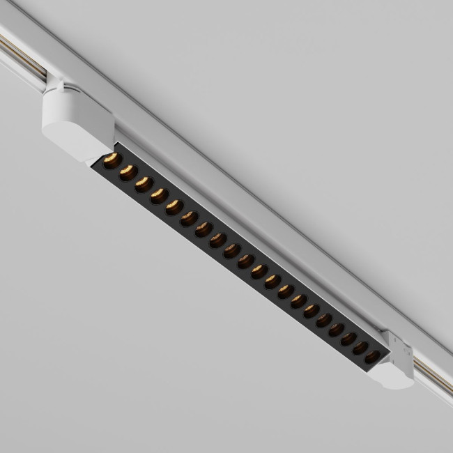 Трековый трехфазный светильник Maytoni Points TR195-3-20W2.7K-M-W Трековый трехфазный светильник Maytoni Points TR195-3-20W2.7K-M-W