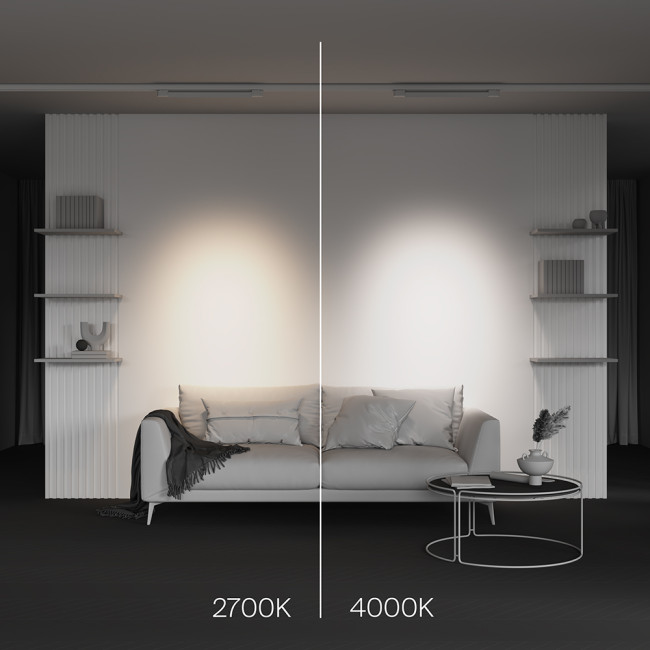 Трековый трехфазный светильник Maytoni Points TR195-3-20W2.7K-M-W Трековый трехфазный светильник Maytoni Points TR195-3-20W2.7K-M-W