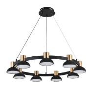 Подвесная люстра Indigo Traforo 11059/9P Black V000183L