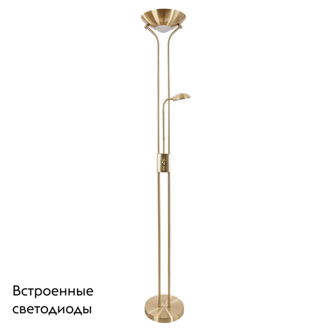 Торшер Arte Lamp Duetto A4329PN-2PB Торшер Arte Lamp Duetto A4329PN-2PB
