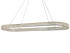 Подвесная люстра Newport 8580/140 C oval chrome М0071382 Подвесная люстра Newport 8580/140 C oval chrome М0071382