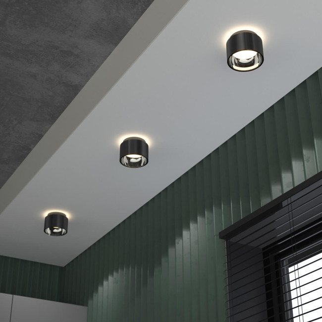 Потолочный светильник Elektrostandard Charlie 1069 GX53 GR черный жемчуг 4690389167805