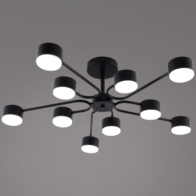 Люстра на штанге Reluce 03708-0.3-10 BK GX53