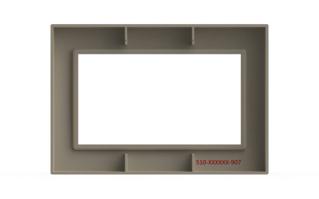 Рамка для двухместной розетки без заземления ELBI Vega 510-010300-908 Рамка для двухместной розетки без заземления ELBI Vega 510-010300-908