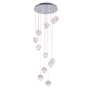 Подвесная люстра DeLight Collection Elliot Diamante MD20001012-12A chrome Подвесная люстра DeLight Collection Elliot Diamante MD20001012-12A chrome