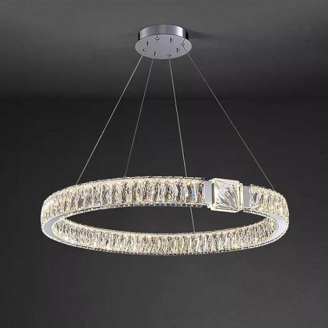 Люстра D8010P/R/D800 silver