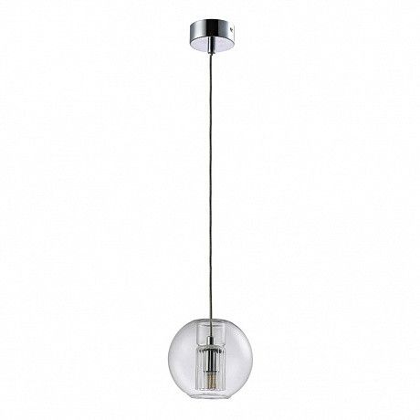 Подвесной светильник Crystal Lux Beleza SP1 B Chrome Подвесной светильник Crystal Lux Beleza SP1 B Chrome