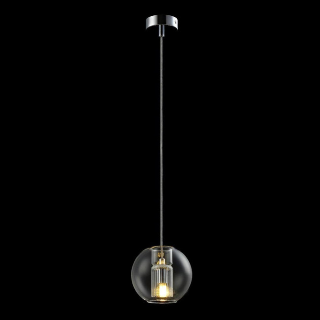 Подвесной светильник Crystal Lux Beleza SP1 B Chrome Подвесной светильник Crystal Lux Beleza SP1 B Chrome