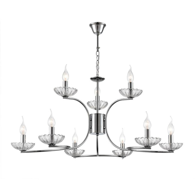 Подвесная люстра Lumion Classi Lolina 8155/9 Подвесная люстра Lumion Classi Lolina 8155/9