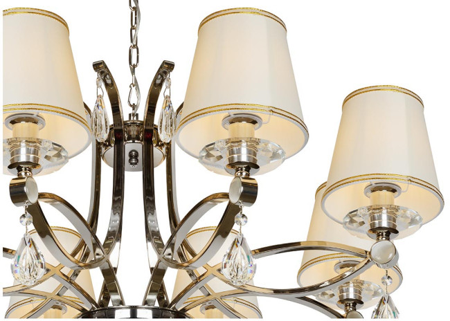 Подвесная люстра iLamp Cento P7505-8 Nic Подвесная люстра iLamp Cento P7505-8 Nic