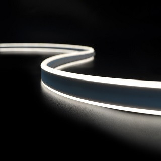 Светодиодная лента герметичная Arlight WAVE-SIDE-DOUBLE-A120-16x15mm 24V Warm3000 (15 W/m, IP67, 5m, wire x1) (Вывод боковой) 059730
