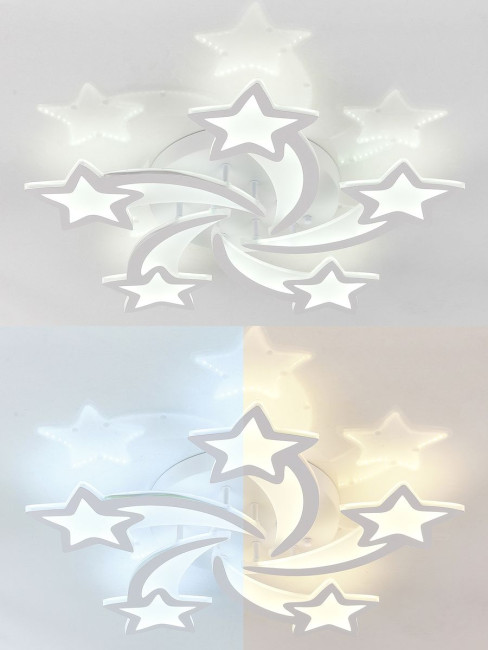 Потолочная люстра Natali Kovaltseva Star LED LAMPS 81213 Потолочная люстра Natali Kovaltseva Star LED LAMPS 81213