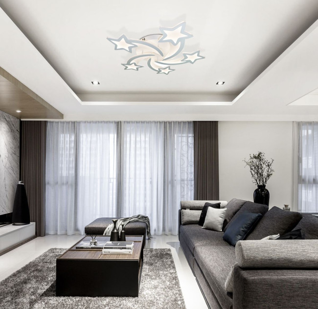 Потолочная люстра Natali Kovaltseva Star LED LAMPS 81213 Потолочная люстра Natali Kovaltseva Star LED LAMPS 81213