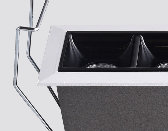 Встраиваемый светильник Delight Collection DA4005NS black/white