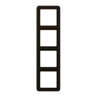 Рамка четырехместная Jung CD584BR