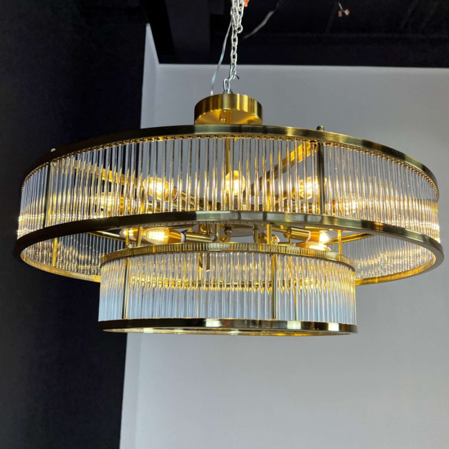 Люстра на штанге ImperiumLoft Marais Round 228942-22