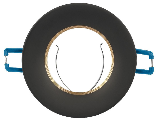 Встраиваемый светильник Эра KL107 BK/GD Б0061097