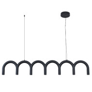 Подвесная люстра Arte Lamp Warhol A3258SP-45BK Подвесная люстра Arte Lamp Warhol A3258SP-45BK