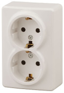 Розетка 2P+E Schuko со шторками Эра 11-2206-02 Б0020695