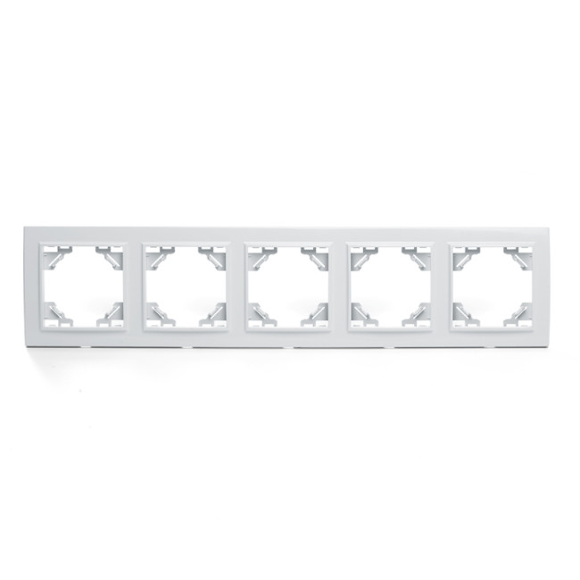 Рамка 5-местная горизонтальная Stekker Эрна 39620 Рамка 5-местная горизонтальная Stekker Эрна 39620