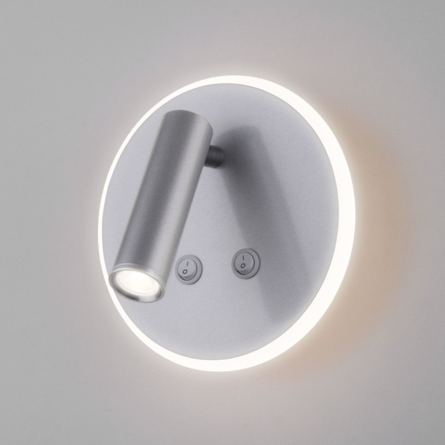 Светодиодный спот Elektrostandard Tera MRL LED 1014 серебро 4690389136559 Светодиодный спот Elektrostandard Tera MRL LED 1014 серебро 4690389136559