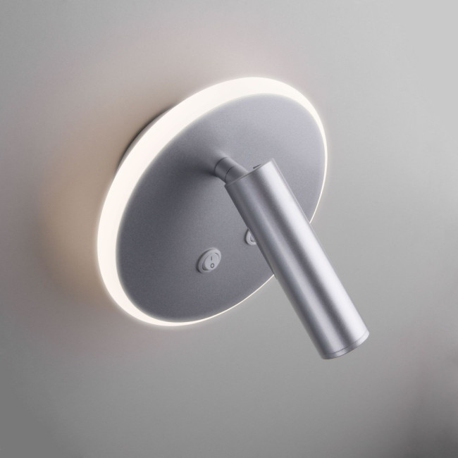 Светодиодный спот Elektrostandard Tera MRL LED 1014 серебро 4690389136559 Светодиодный спот Elektrostandard Tera MRL LED 1014 серебро 4690389136559
