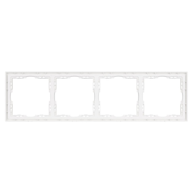 Рамка пластиковая Arlight FRM-NOBE-SFPL-4-WH 054223