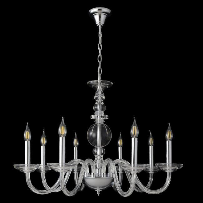 Подвесная люстра Crystal Lux ARABESQUE SP8 CHROME Подвесная люстра Crystal Lux ARABESQUE SP8 CHROME