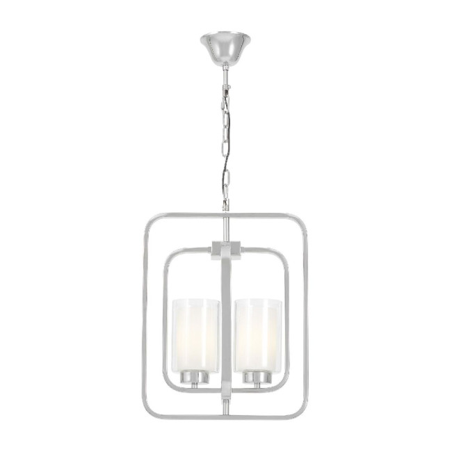 Подвесная люстра Lumina Deco Indivia LDP 1238-2 CHR Подвесная люстра Lumina Deco Indivia LDP 1238-2 CHR