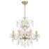 Подвесная люстра Crystal Lux ODELIS SP8 GOLD Подвесная люстра Crystal Lux ODELIS SP8 GOLD