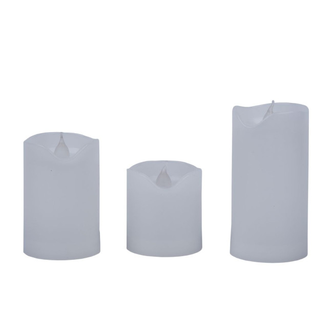 Набор свечей светодиодных Uniel ULD-F060 WARM WHITE CANDLE SET3 UL-00008593 Набор свечей светодиодных Uniel ULD-F060 WARM WHITE CANDLE SET3 UL-00008593
