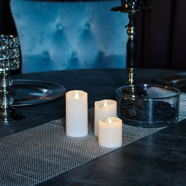 Набор свечей светодиодных Uniel ULD-F060 WARM WHITE CANDLE SET3 UL-00008593 Набор свечей светодиодных Uniel ULD-F060 WARM WHITE CANDLE SET3 UL-00008593