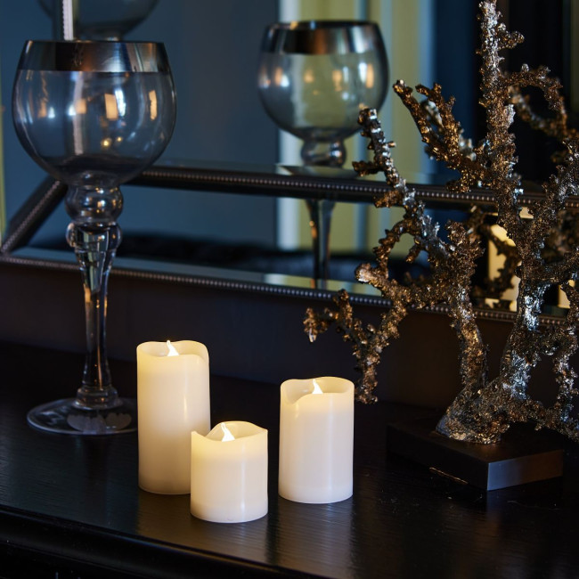 Набор свечей светодиодных Uniel ULD-F060 WARM WHITE CANDLE SET3 UL-00008593 Набор свечей светодиодных Uniel ULD-F060 WARM WHITE CANDLE SET3 UL-00008593