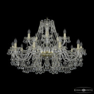 Подвесная люстра Bohemia Ivele Crystal 1409/10+5/360 G