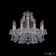 Подвесная люстра Bohemia Ivele Crystal 1409/8/141 G Подвесная люстра Bohemia Ivele Crystal 1409/8/141 G