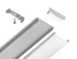 Алюминиевый накладной профиль Ambrella Light Alum Profile GP1600AL