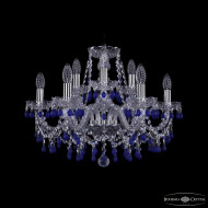 Подвесная люстра Bohemia Ivele Crystal 1410/6+3/195 Ni V3001